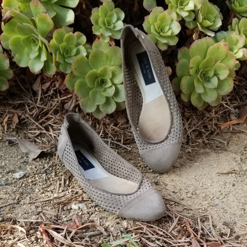Rag and Bone Sybil Ballerina Flats size 38